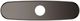 Grohe Repair Parts Hard Graphite 10" Escutcheon-1