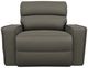 La-Z-Boy® Maddox Dove Gray Power Reclining Chair and a Half with Headrest-1
