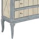 Bassett Mirror Fontaine Antique Robins Egg Blue Hall Chest-3