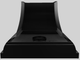 Vent-A-Hood® Designer Series 42" Black Wall Mounted Range Hood-4