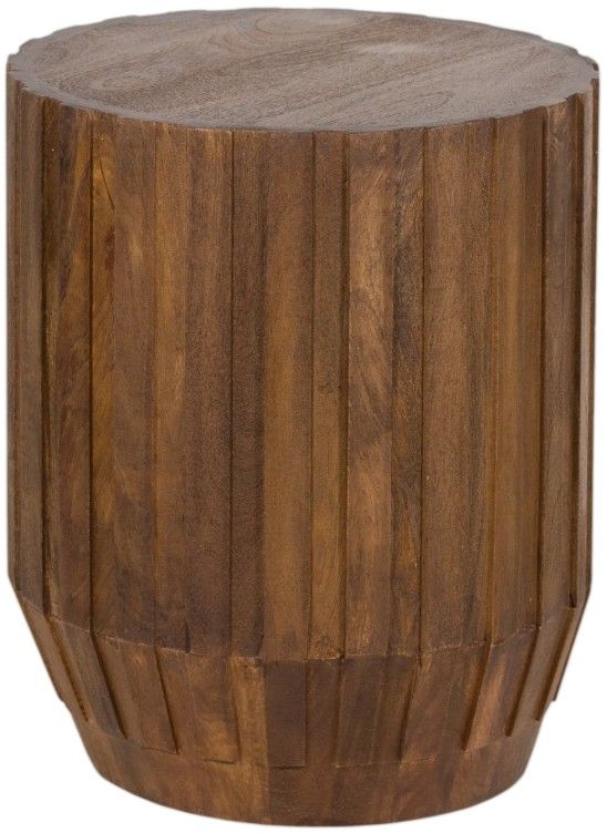 Porter International Designs Cask Walnut End Table-1