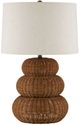 Currey & Company Mabrouka Dark Brown Table Lamp-0