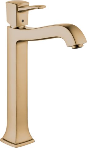 Hansgrohe Metropol Classic Brushed Bronze 10" Single-Hole Faucet with Pop-Up Drain-0