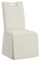 Fairfield® Customizable Entree Dining Tall Back Skirted Dining Chair with Linen Pull-0