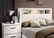 Furniture of America® Malte White Eastern King Bed-1