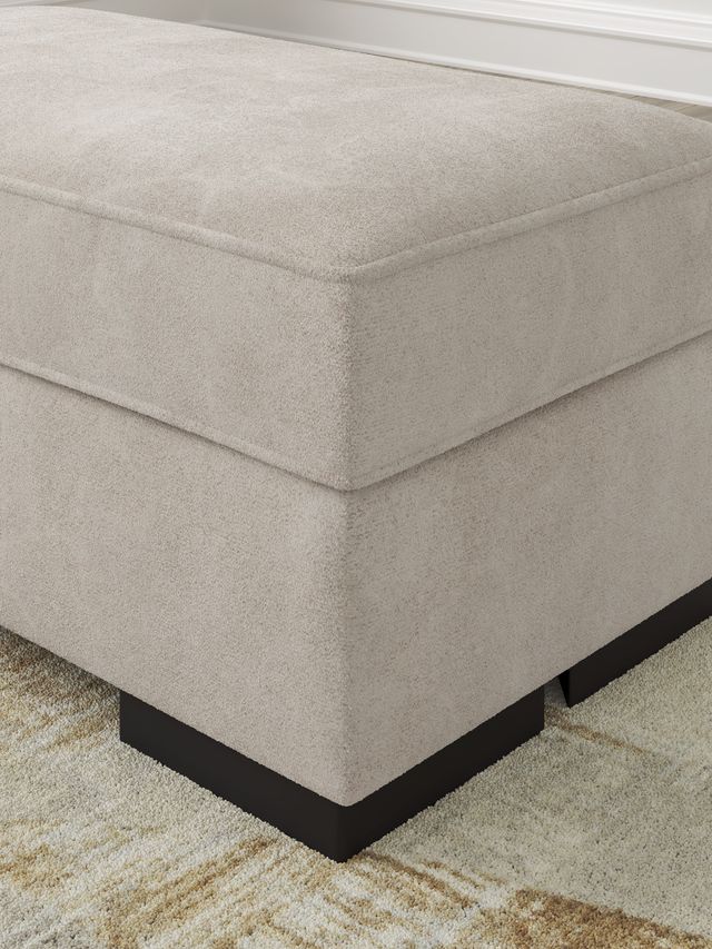 Benchcraft® High Profile Taupe Ottoman-3
