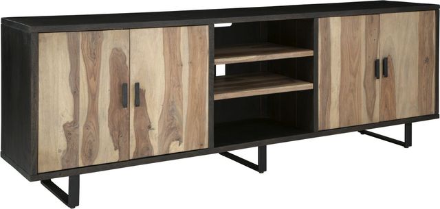 Signature Design by Ashley® Bellwick Natural/Brown Accent Cabinet-0