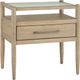 aspenhome® Shiloh Champagne 1-Drawer Nightstand-0