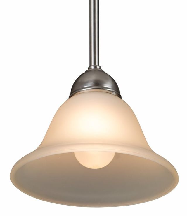 YHD Vernal Falls Satin Nickel/White 45'' Mini Pendant-3