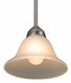 YHD Vernal Falls Satin Nickel/White 45'' Mini Pendant-3
