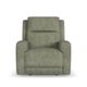 Flexsteel Shawna Sage Power Headrest Swivel Glider Recliner-1