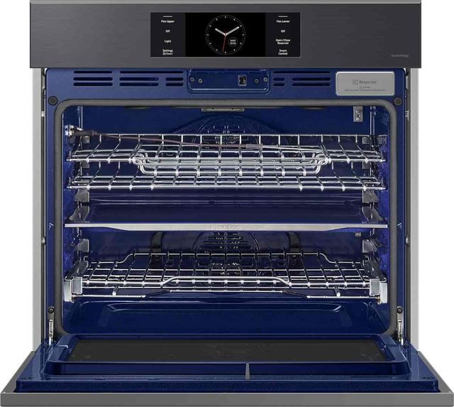 Samsung 7 Series 30" Matte Black Steel Single Electric Wall Oven-1
