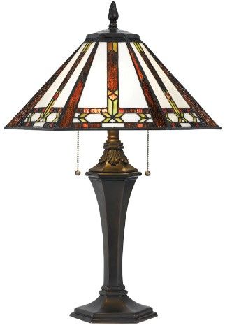 Cal® Lighting & Accessories Tiffany Table Lamp-0