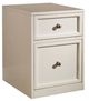 Parker House® Boca 4-Piece Cottage White L-Shaped Office Desk with Lateral File Set -3