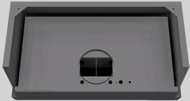 Vent-A-Hood® Designer Series 42" Gunsmoke Wall Mounted Range Hood-2