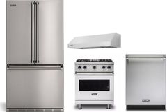 Viking® 4 Piece Stainless Steel Kitchen Package