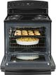 GE® 30" Black Freestanding Electric Range-3