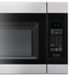 Amana® 1.6 Cu. Ft. Black on Stainless Over The Range Microwave-4