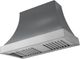 La Cornue Cascade Series 44" Graphite Wall Mounted Range Hood with Satin Chrome Trim-0