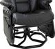PEL International PEL 17 Series Black Manual Recliner-1