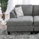 Furniture of America® Lowry Gray Left-Arm Facing Chaise-0