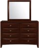 Global Furniture USA Linda Merlot Dresser-2