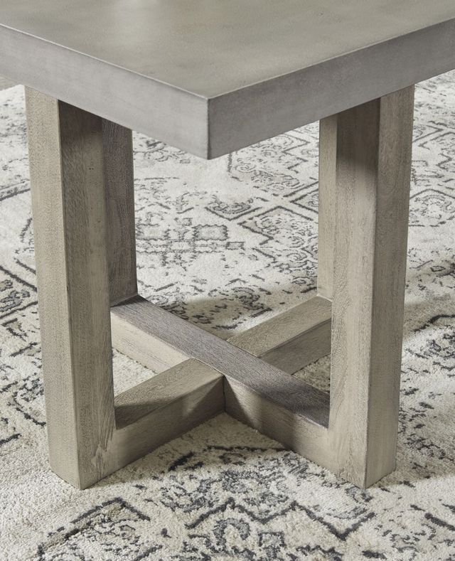 Signature Design by Ashley® Lockthorne Gray End Table-1