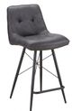 Moe's Home Collection Morrison Grey Counter Stool-1
