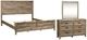 Liberty Furniture Ridgecrest 3-Piece Cobblestone California King Panel Bedroom Set-0