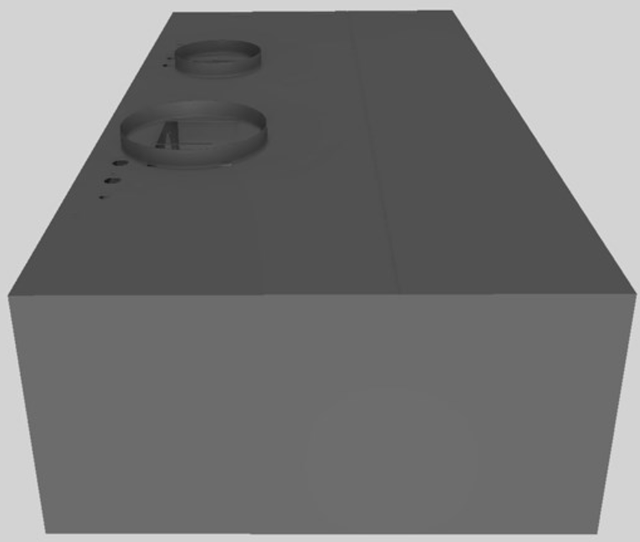 Vent-A-Hood® 48" Gunsmoke Wall Mounted Range Hood-1