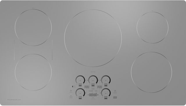 Monogram® 36" Silver Induction Cooktop