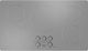 Monogram® 36" Silver Induction Cooktop-0