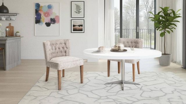 Nest Home Collections Charlie Anew Gray/Gray Wash Dining Chair-1