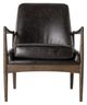 Four Hands Braden Black/Smoke Chair-1