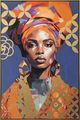 Classy Living Captivating Golden Mosaic Majesty Wall Art-0