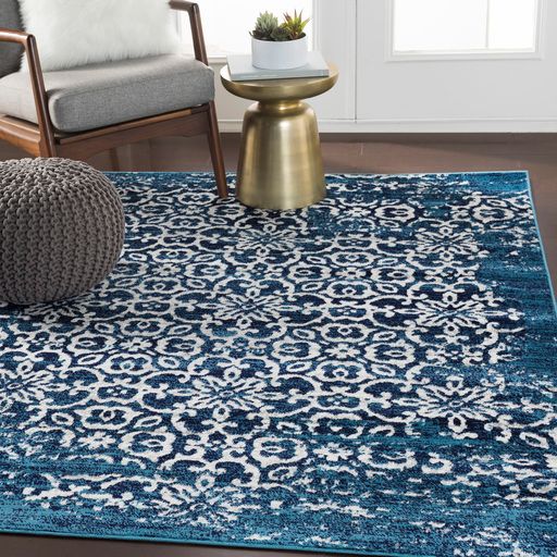 Surya Monte Carlo Sky Blue 7'x9' Area Rug-1