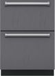 Sub-Zero® 24" Panel Ready Outdoor Refrigerator Drawers-0