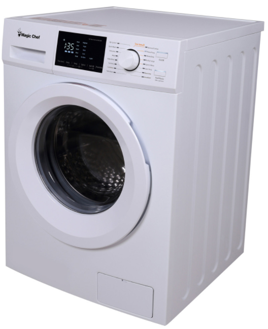 Magic Chef® 2.7 Cu. Ft. White Front Load Washer-3