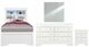 Global Furniture USA Pompei 4-Piece White Youth Twin Bedroom Set-0