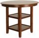 New Classic® Home Furnishings Gia 5-Piece Brown Counter Height Table Set-2