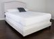 Bernards Darcy Beige Upholstered Queen Panel Bed-1