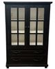 Million Dollar Rustic Midnight/White Bookcase-0