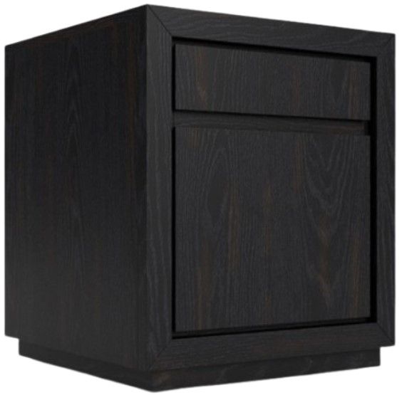 Riverside Furniture Westwood Ebony Whiskey Oak File Cabinet-2
