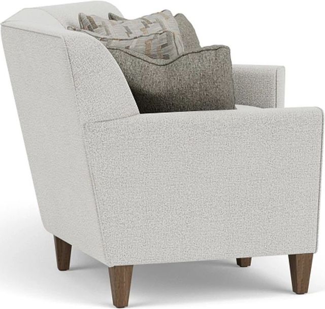 Flexsteel® Digby Silver Glacier Conversation Sofa-2