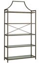 Signature Design by Ashley® Bernonly Antique Bronze Bookcase-0