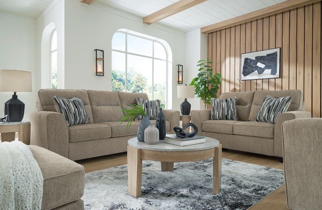 Benchcraft® Olten Mocha Oversized Accent Ottoman-3