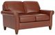 Flexsteel® Customizable Westside Leather Loveseat-0