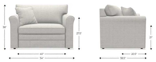La-Z-Boy® Leah Saddle Twin Sleep Chair-2