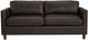 Best® Home Furnishings Customizable Bayment Dark Walnut Leather Queen Sleeper Sofa-2