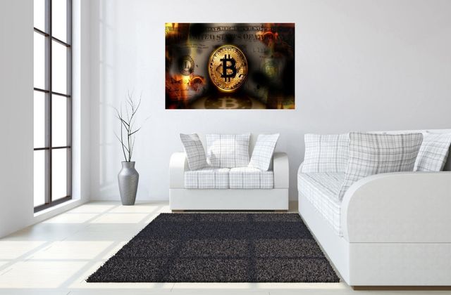 Classy Living Dollar Down Wall Art-1
